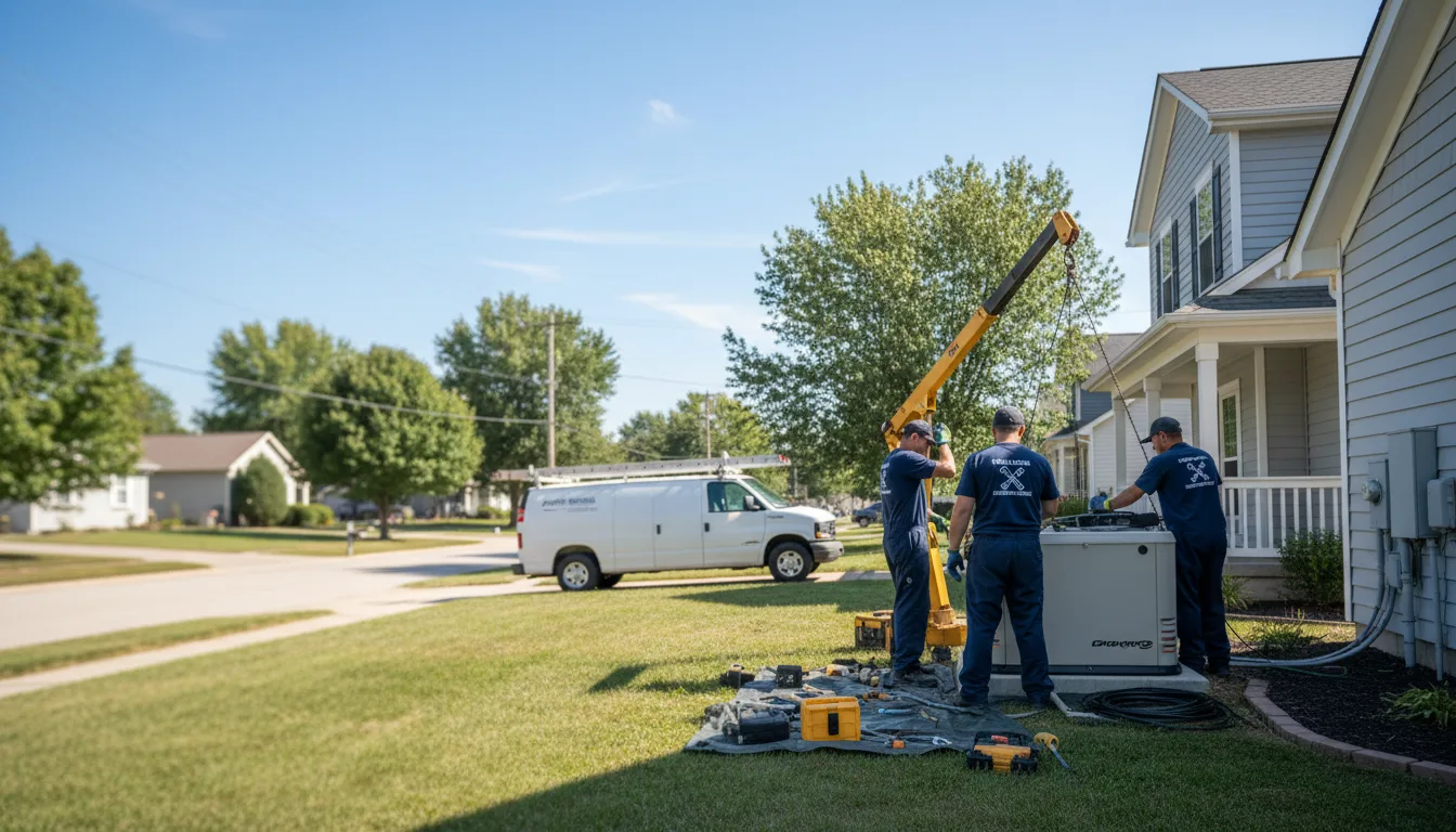 Generator Installation in Burlingame, KS near me